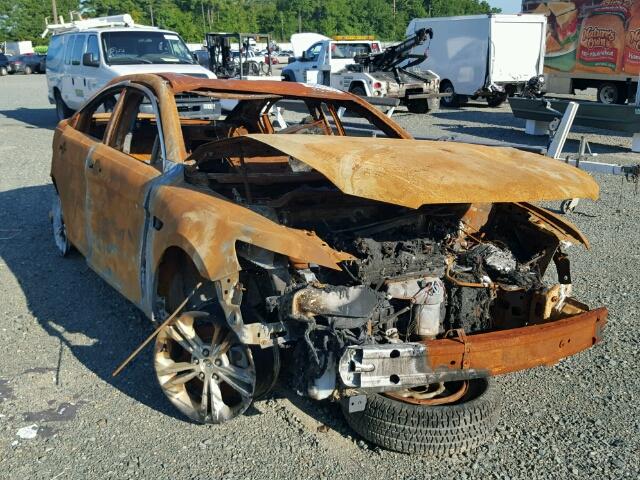 1FAHP2E86EG132922 - 2014 FORD TAURUS SEL BURN photo 1