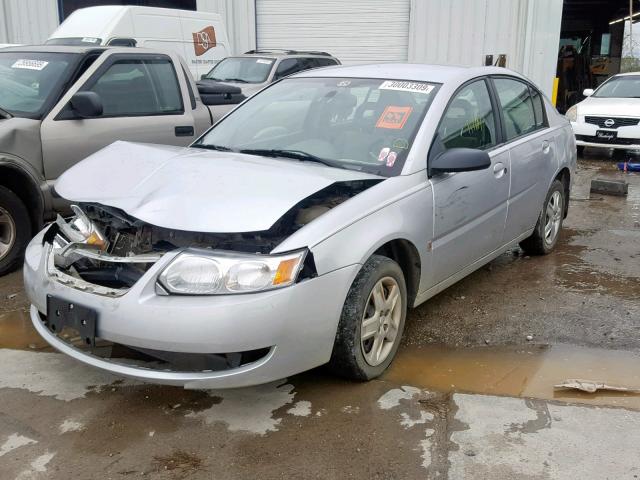 1G8AZ55F07Z157838 - 2007 SATURN ION LEVEL SILVER photo 2