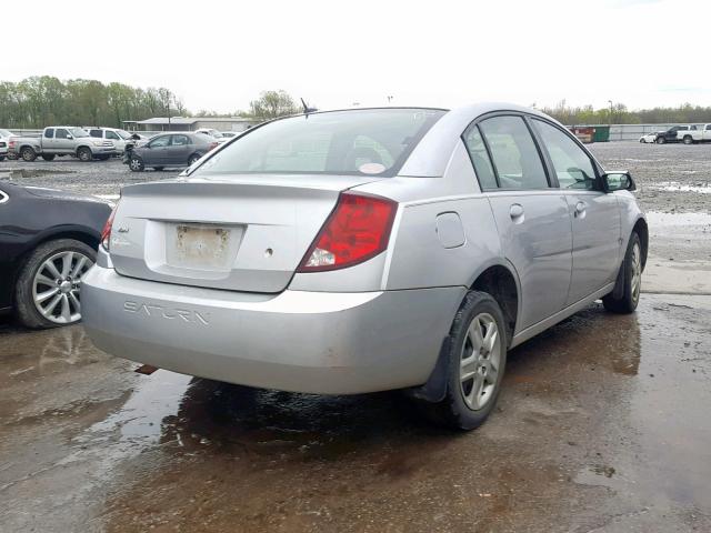 1G8AZ55F07Z157838 - 2007 SATURN ION LEVEL SILVER photo 4