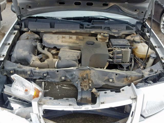 1G8AZ55F07Z157838 - 2007 SATURN ION LEVEL SILVER photo 7