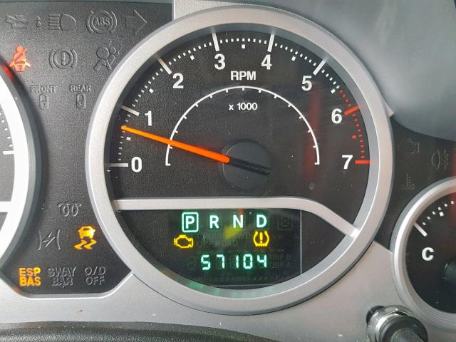 1J4BA5H19AL122964 - 2010 JEEP WRANGLER U BLUE photo 8