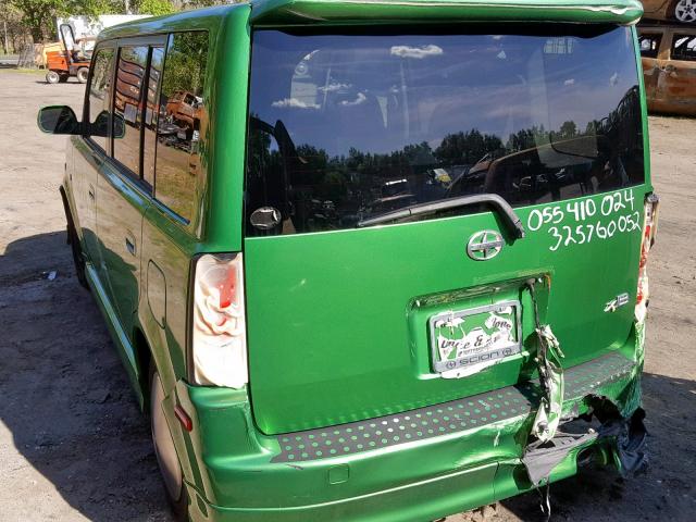 JTLKT324064076535 - 2006 TOYOTA SCION XB 绿色 照片 3