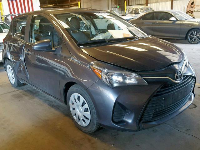 VNKKTUD39HA080133 - 2017 TOYOTA YARIS L GRAY photo 1