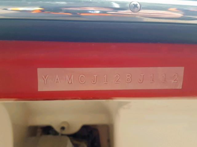 YAMCJ128J112 - 2012 YAMAHA MARINE/TRL RED photo 10