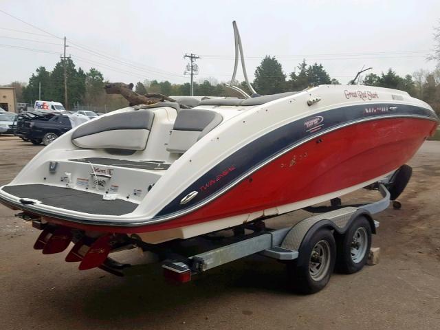 YAMCJ128J112 - 2012 YAMAHA MARINE/TRL RED photo 4