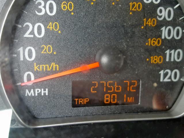 1G8AZ52FX4Z126046 - 2004 SATURN ION LEVEL BLUE photo 8