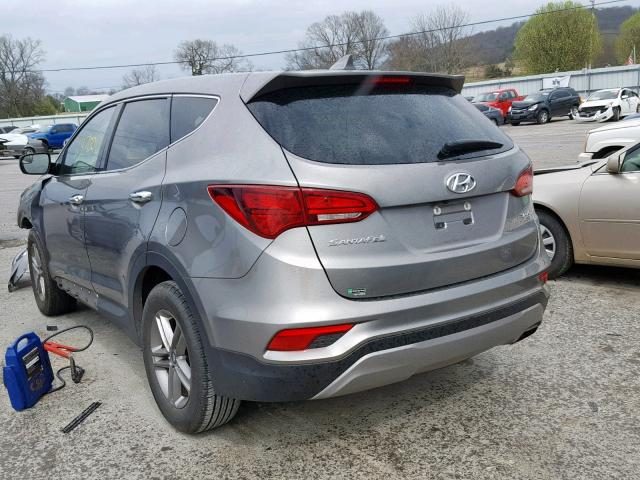 5NMZTDLB1HH010521 - 2017 HYUNDAI SANTA FE S TAN photo 3