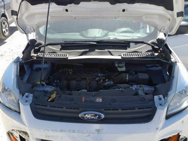 1FMCU0F72GUB23240 - 2016 FORD ESCAPE S WHITE photo 7