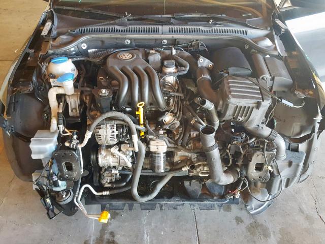 3VW2K7AJ0DM411661 - 2013 VOLKSWAGEN JETTA BASE BLACK photo 7