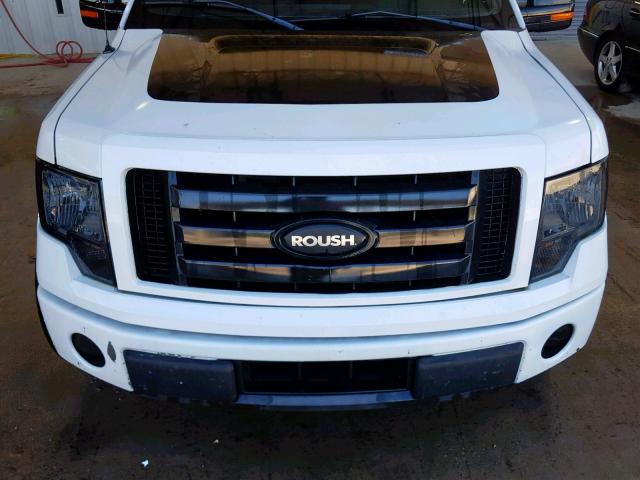 1FTFW1CV2AFD40027 - 2010 FORD F150 SUPER WHITE photo 9