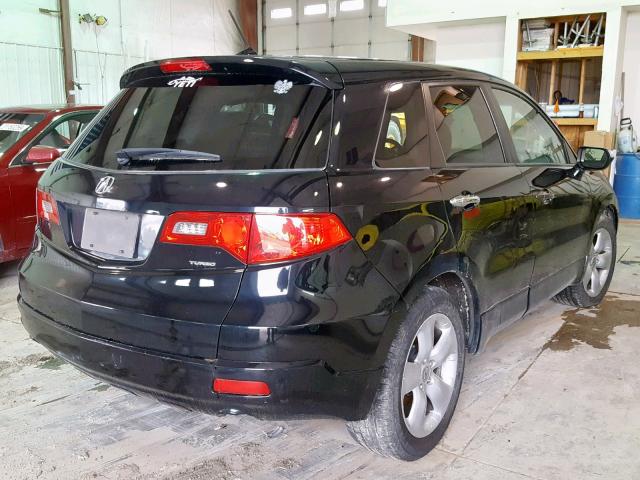 5J8TB18218A003001 - 2008 ACURA RDX BLACK photo 4