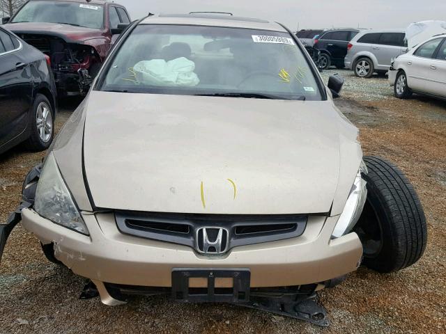 1HGCM66583A055495 - 2003 HONDA ACCORD GOLD photo 7