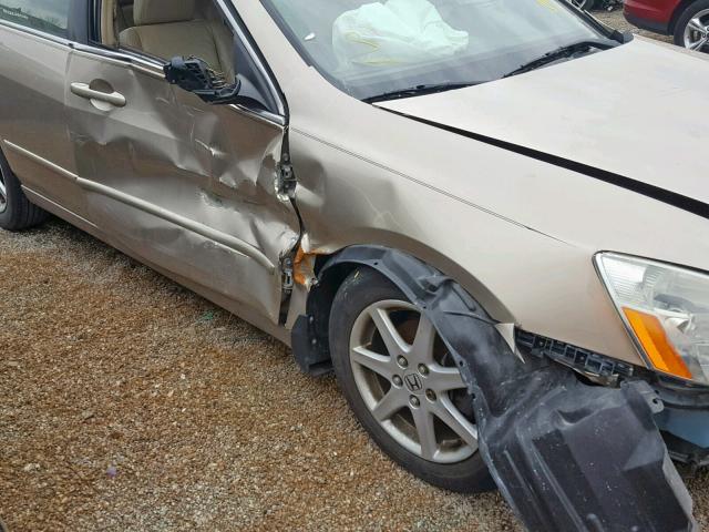 1HGCM66583A055495 - 2003 HONDA ACCORD GOLD photo 9