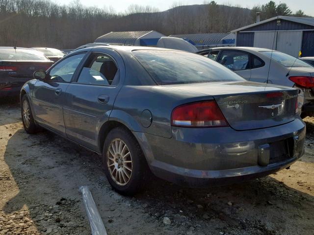 1C3EL56R65N652409 - 2005 CHRYSLER SEBRING TO BLUE photo 3