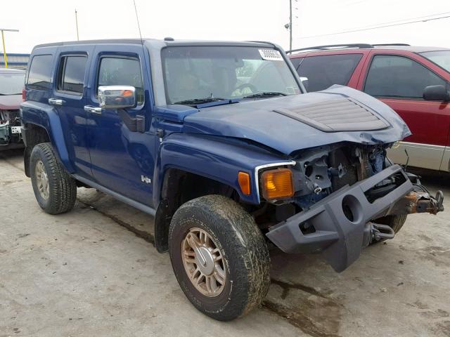 5GTDN136568229494 - 2006 HUMMER H3 BLUE photo 1