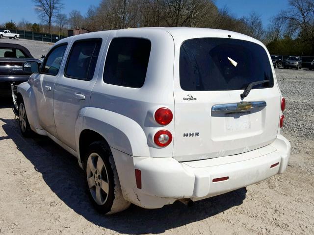 3GNBAADB6AS623101 - 2010 CHEVROLET HHR LS Blanco foto 3