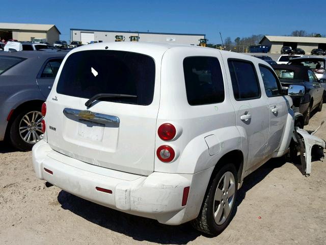 3GNBAADB6AS623101 - 2010 CHEVROLET HHR LS Blanco foto 4