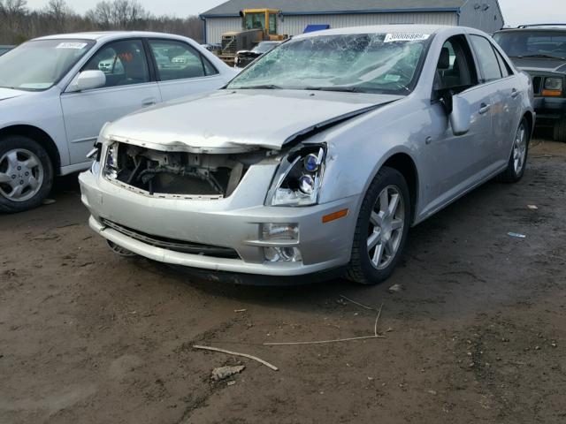 1G6DC67A360160265 - 2006 CADILLAC STS SILVER photo 2