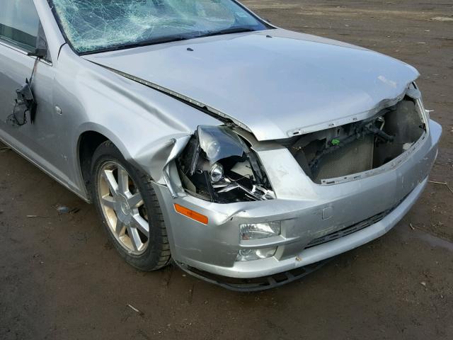 1G6DC67A360160265 - 2006 CADILLAC STS SILVER photo 9