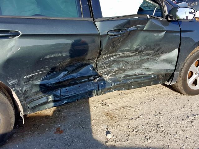 2FMTK3G97FBB76270 - 2015 FORD EDGE SE GRAY photo 9