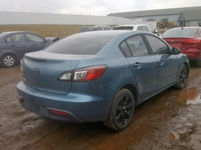 JM1BL1VG3B1358752 - 2011 MAZDA 3 I BLUE photo 4