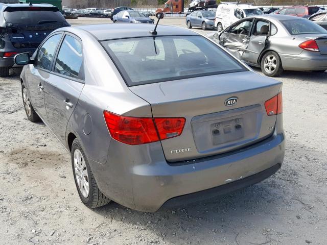 KNAFU4A27C5540908 - 2012 KIA FORTE EX TAN photo 3