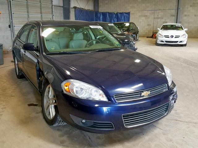 2G1WU583089185431 - 2008 CHEVROLET IMPALA LTZ BLUE photo 1