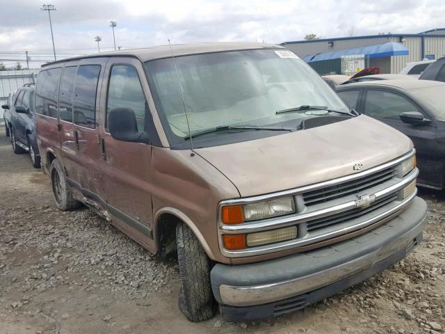 1GNFG15R9X1120961 - 1999 CHEVROLET EXPRESS G1 BEIGE photo 1