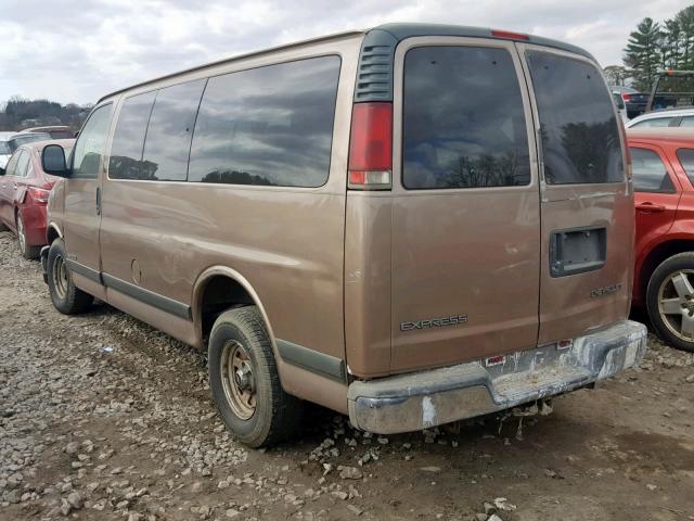 1GNFG15R9X1120961 - 1999 CHEVROLET EXPRESS G1 BEIGE photo 3