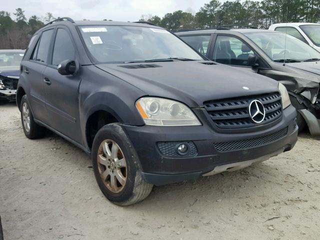 4JGBB86E96A040080 - 2006 MERCEDES-BENZ ML 350 BLACK photo 1