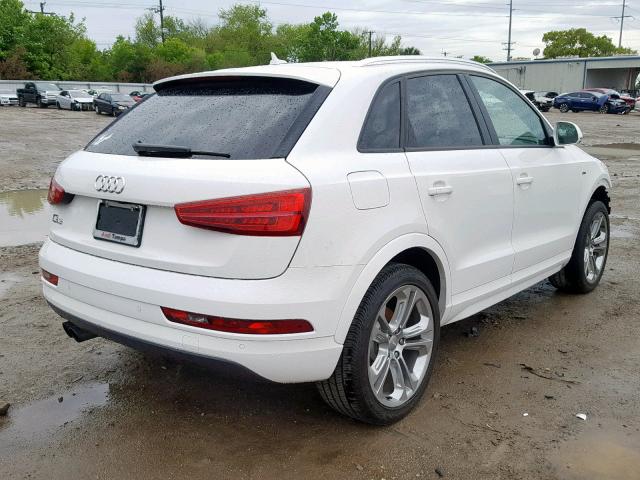 WA1BCCFSXJR003537 - 2018 AUDI Q3 PREMIUM WHITE photo 4