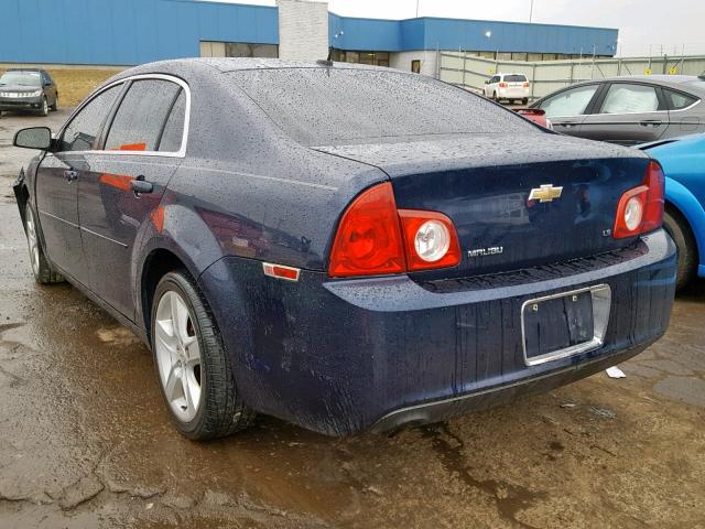 1G1ZG57B594184504 - 2009 CHEVROLET MALIBU LS 蓝色 照片 3