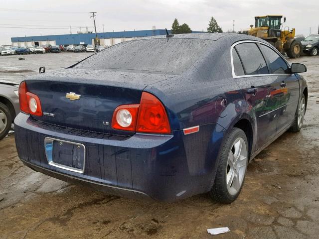 1G1ZG57B594184504 - 2009 CHEVROLET MALIBU LS 蓝色 照片 4