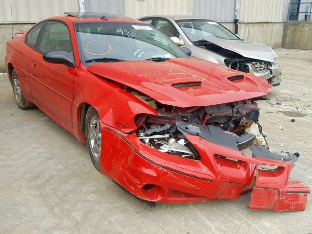 1G2NV12E24M618901 - 2004 PONTIAC GRAND AM G RED photo 1