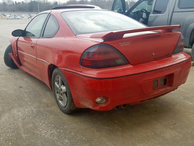 1G2NV12E24M618901 - 2004 PONTIAC GRAND AM G RED photo 3