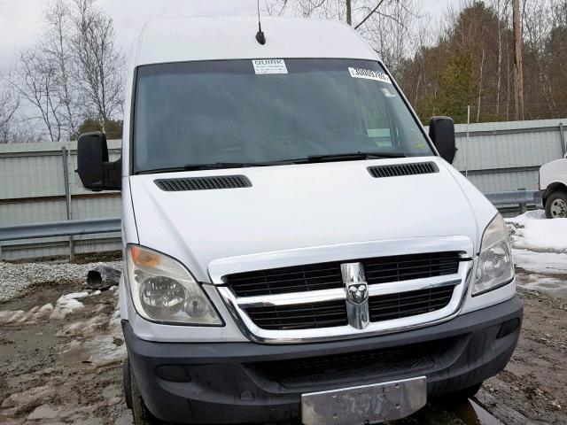 WD0PF345885254551 - 2008 DODGE SPRINTER 3 WHITE photo 9