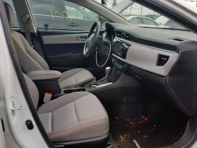 5YFBPRHE5FP204056 - 2015 TOYOTA COROLLA EC 白色 照片 5