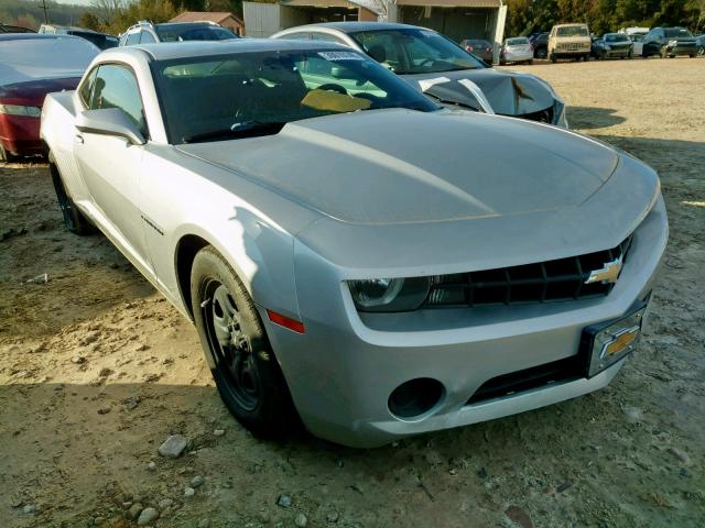 2G1FA1E39C9200538 - 2012 CHEVROLET CAMARO LS SILVER photo 1