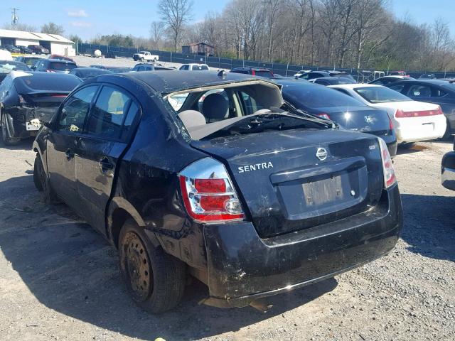 3N1AB61EX9L647939 - 2009 NISSAN SENTRA 2.0 BLACK photo 3