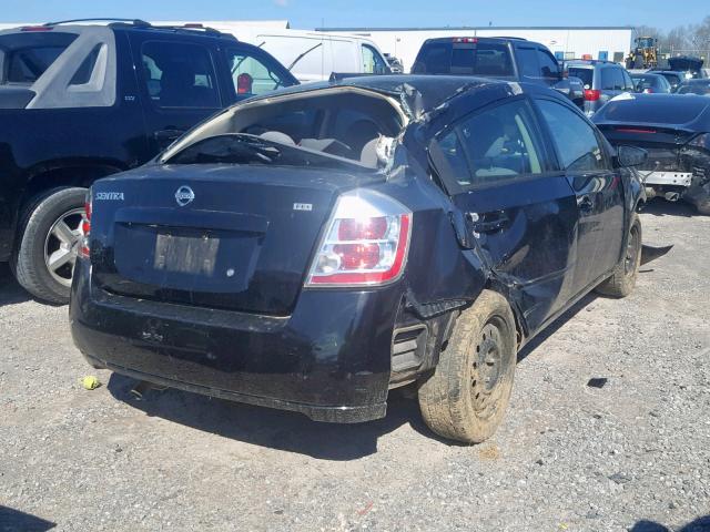 3N1AB61EX9L647939 - 2009 NISSAN SENTRA 2.0 BLACK photo 4