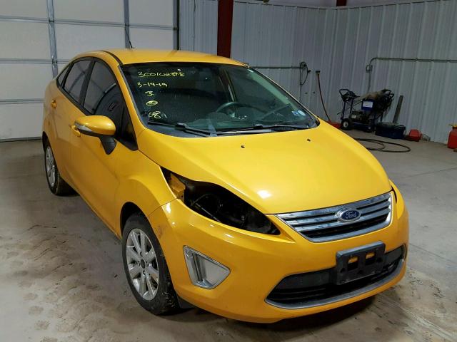 3FADP4CJ6BM186349 - 2011 FORD FIESTA SEL YELLOW photo 1