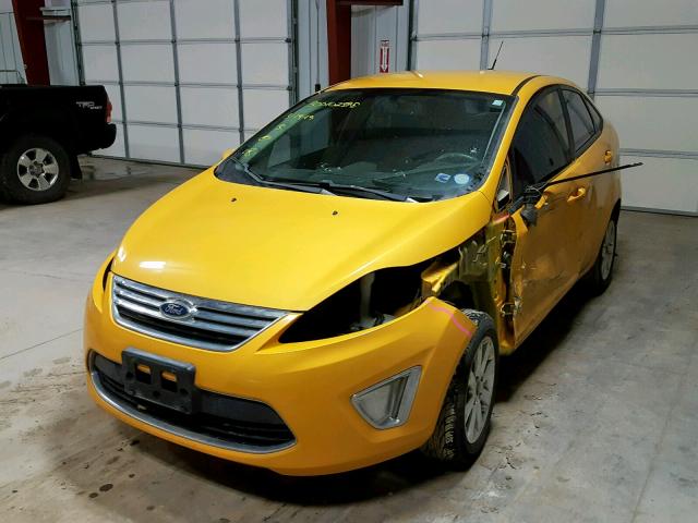 3FADP4CJ6BM186349 - 2011 FORD FIESTA SEL YELLOW photo 2