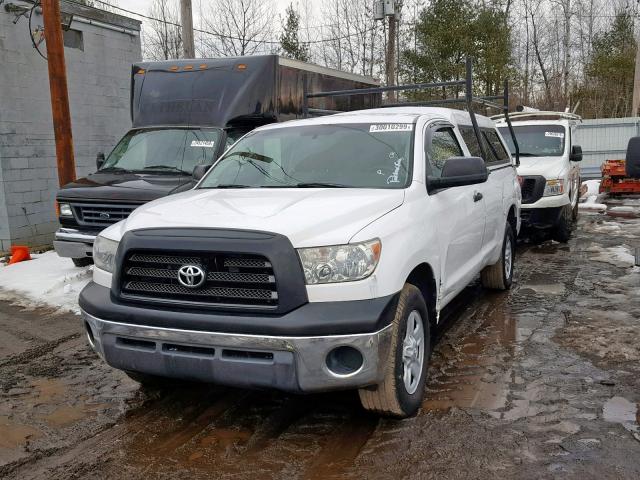 5TFLU52188X012176 - 2008 TOYOTA TUNDRA WHITE photo 2