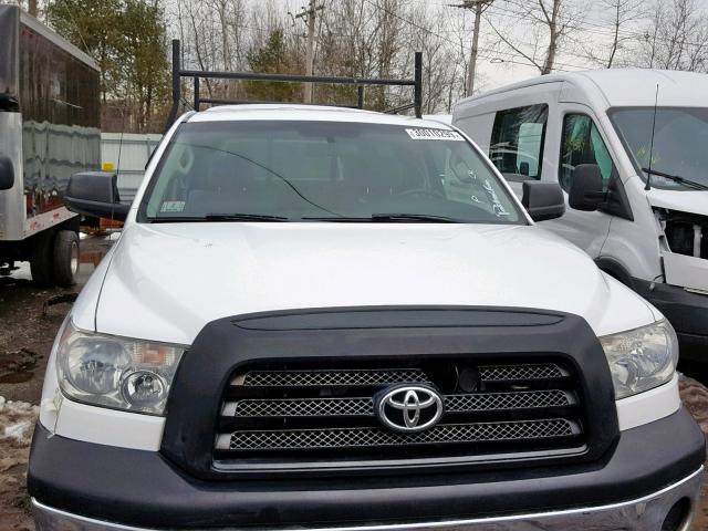 5TFLU52188X012176 - 2008 TOYOTA TUNDRA WHITE photo 7