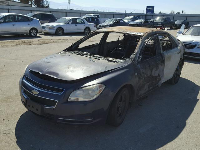 1G1ZH57B384204616 - 2008 CHEVROLET MALIBU 1LT დამწვარი ფოტო 2