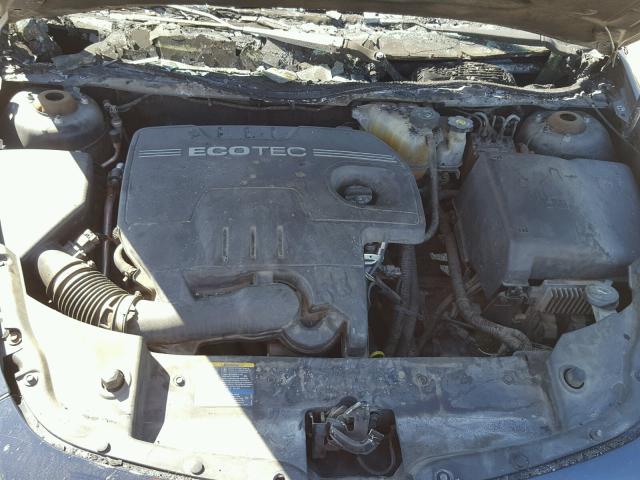 1G1ZH57B384204616 - 2008 CHEVROLET MALIBU 1LT დამწვარი ფოტო 7