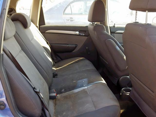 KL1TD66E39B372304 - 2009 CHEVROLET AVEO LS BLUE photo 6