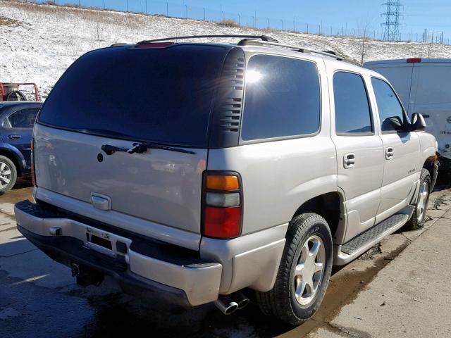 1GKEK63U54J141880 - 2004 GMC YUKON DENA BEIGE photo 4