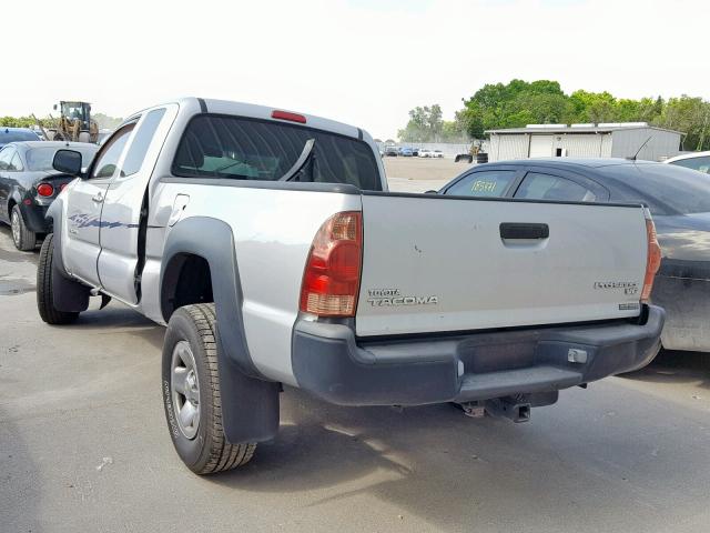 5TETU62N35Z003575 - 2005 TOYOTA TACOMA PRE SILVER photo 3