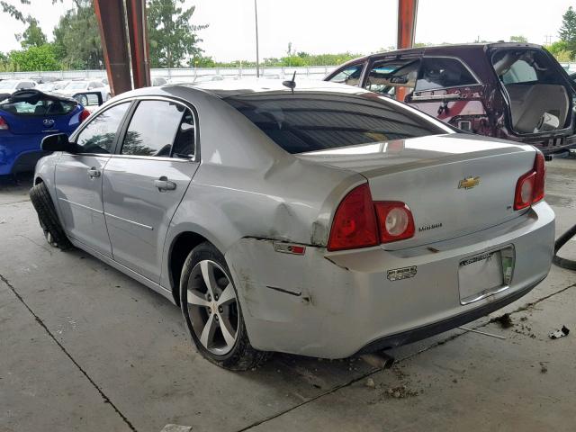 1G1ZJ57B09F177014 - 2009 CHEVROLET MALIBU 2LT SILVER photo 3